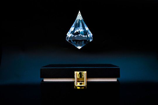 Diamond gemstone still life wall art print